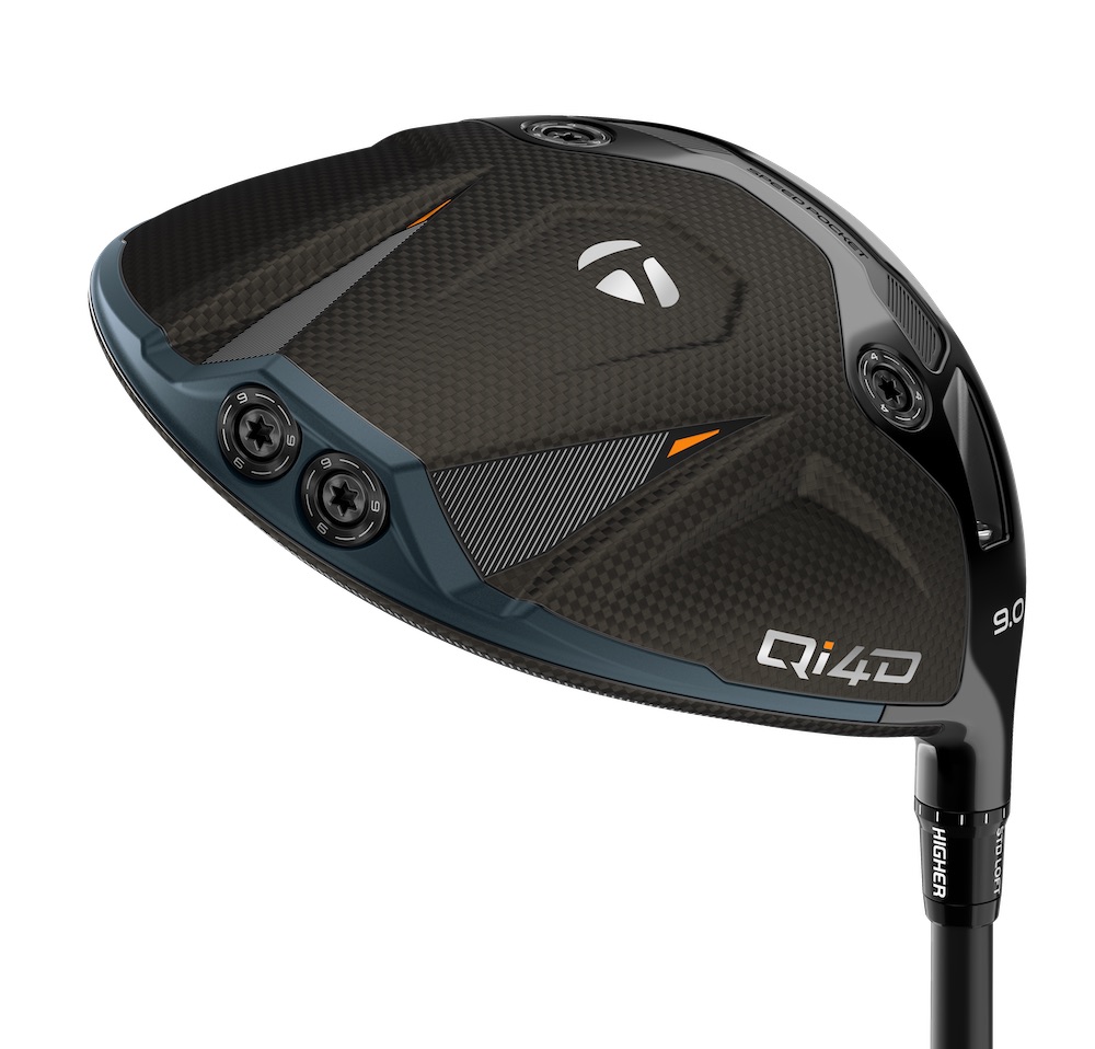 Taylor Made Golf Qi4D Driver 9* Stiff Flex [REAX MR] Left Handed