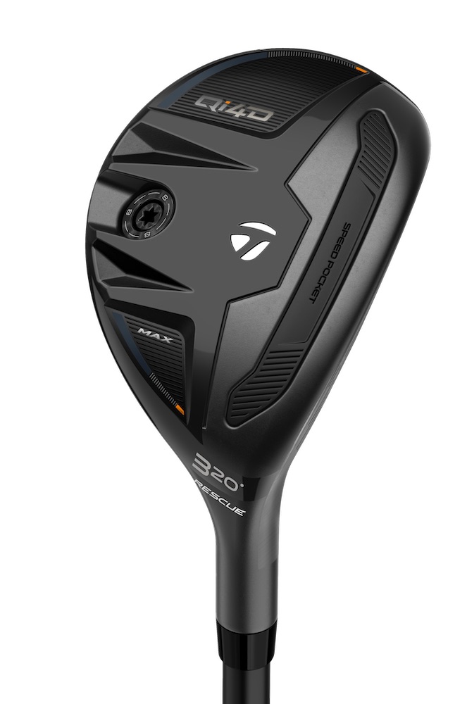 Taylor Made Golf Qi4D Max Rescue 23* #4 Regular Flex [REAX] Left Handed